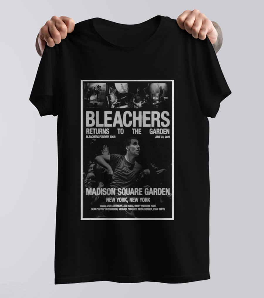 Bleachers Returns To The Garden Madison Square New York June 23 2026 T-Shirt