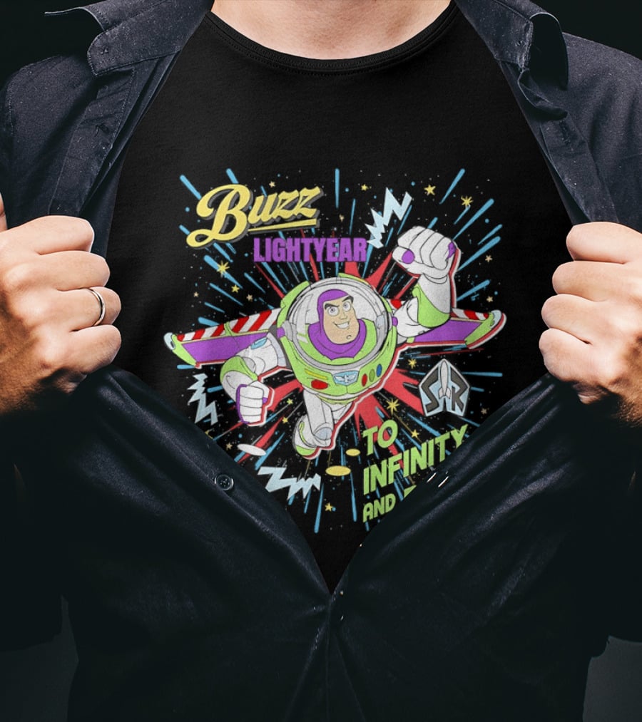 Buzz Lightyear To Infinity And Beyond Toy Story 2026 T-Shirt