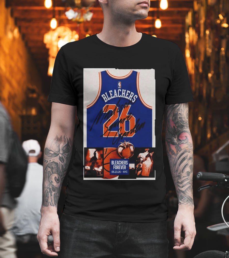 Bleachers Forever 26 Madison Square Garden NYC 06.23.26 NBA T-Shirt