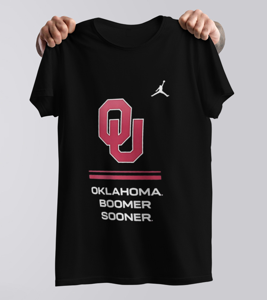 Oklahoma Sooners OU Boomer Jumpman T-Shirt