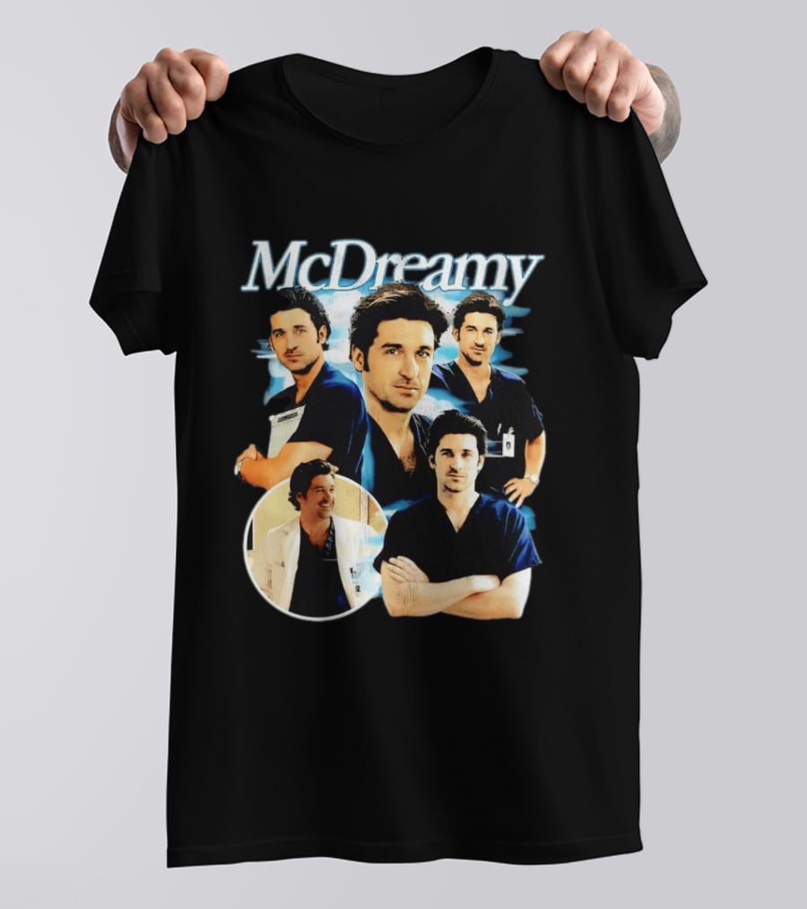 McDreamy Patrick Dempsey Doctor Characters Compilation T-Shirt