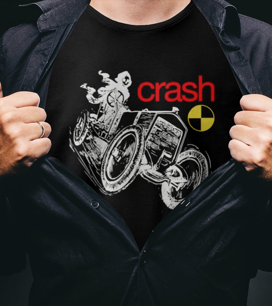 Crash Skeleton Motorcycle Test Dummy T-Shirt