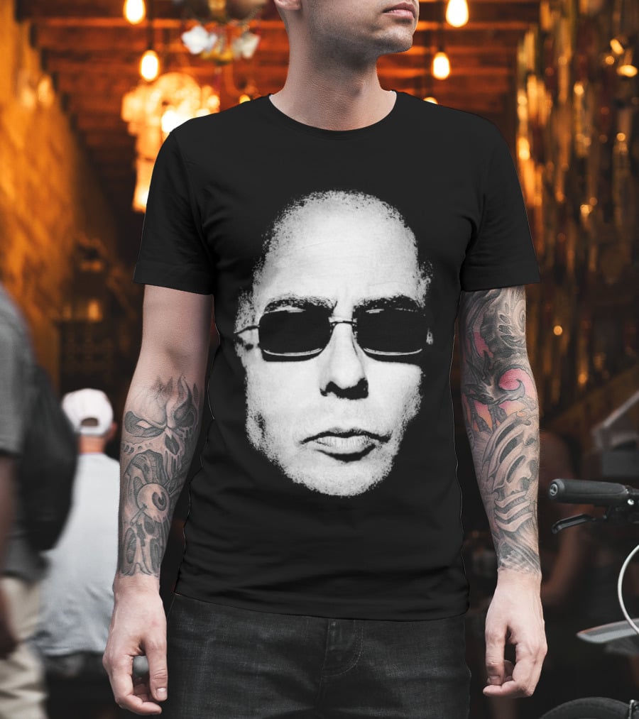 Indio Solari Redonditos De Ricota Bald Sunglasses Face T-Shirt