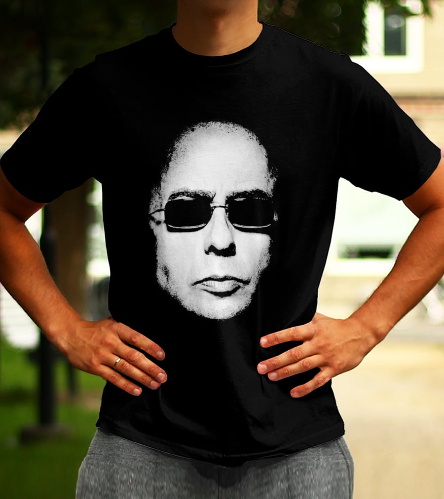 Indio Solari Redonditos De Ricota Bald Sunglasses Face T-Shirt