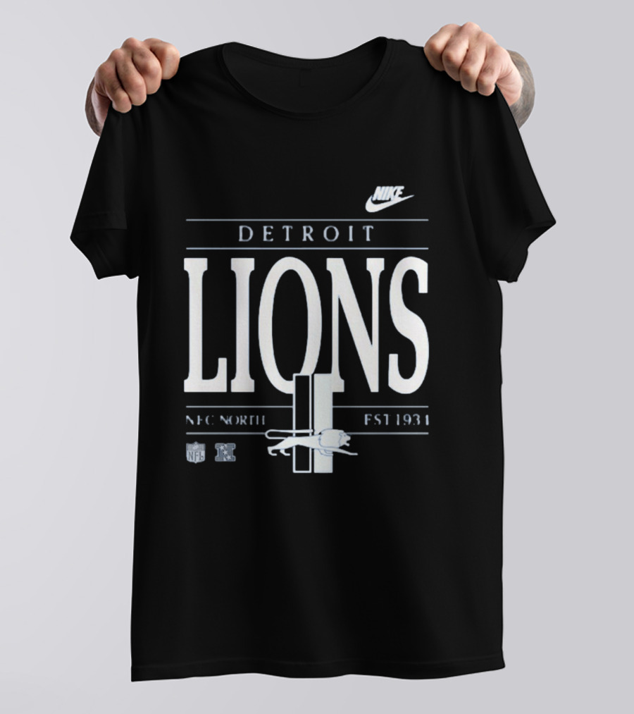 Nike Detroit Lions NFC North Est 1934 NFL T-Shirt