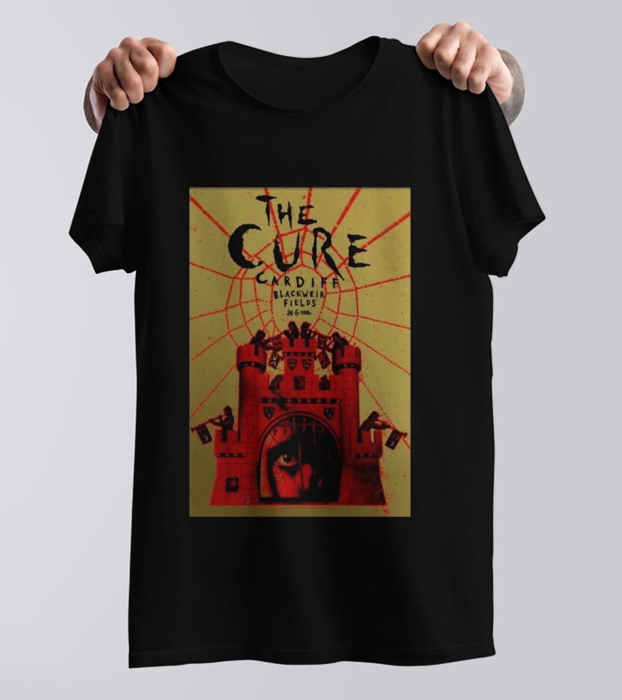 The Cure Cardiff Blackweir Fields 24 6 2026 T-Shirt