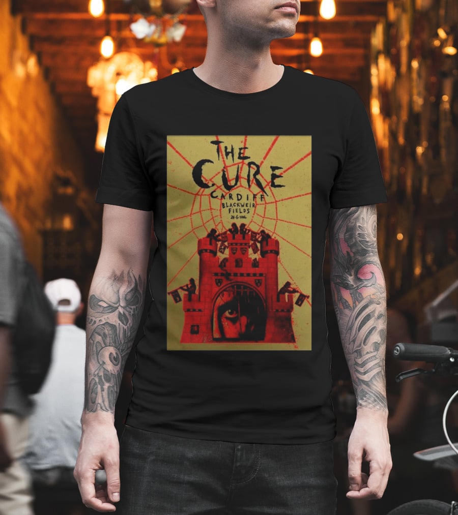 The Cure Cardiff Blackweir Fields 24 6 2026 T-Shirt