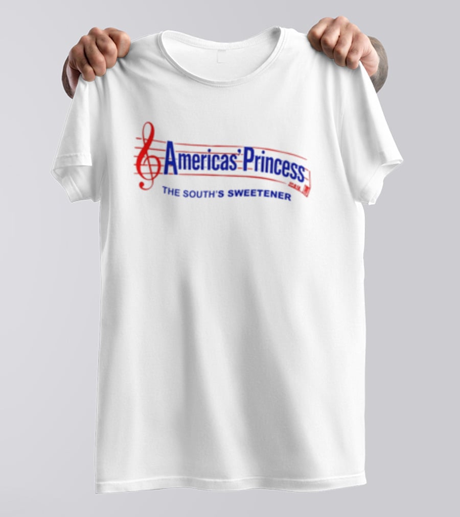 Americas' Princess The South's Sweetener Music Note T-Shirt