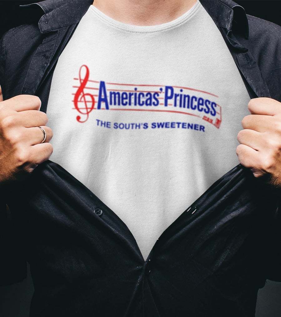 Americas' Princess The South's Sweetener Music Note T-Shirt