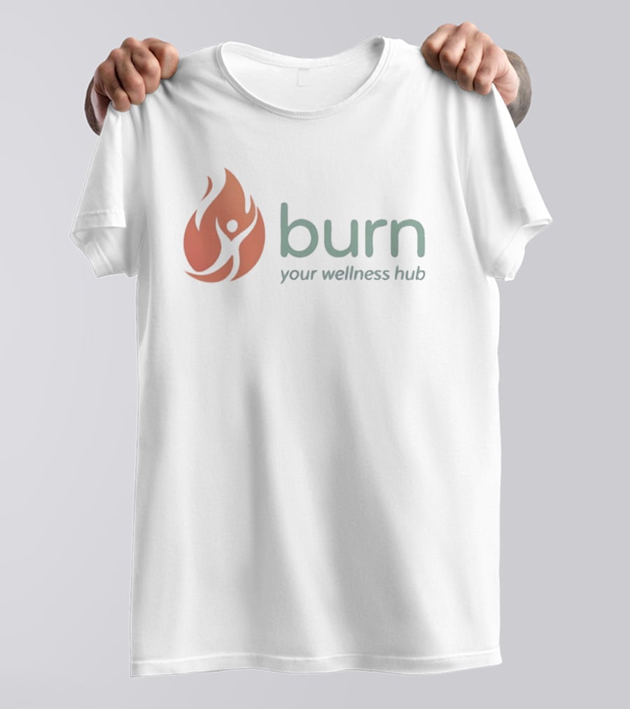 Burn Your Wellness Hub Flame T-Shirt