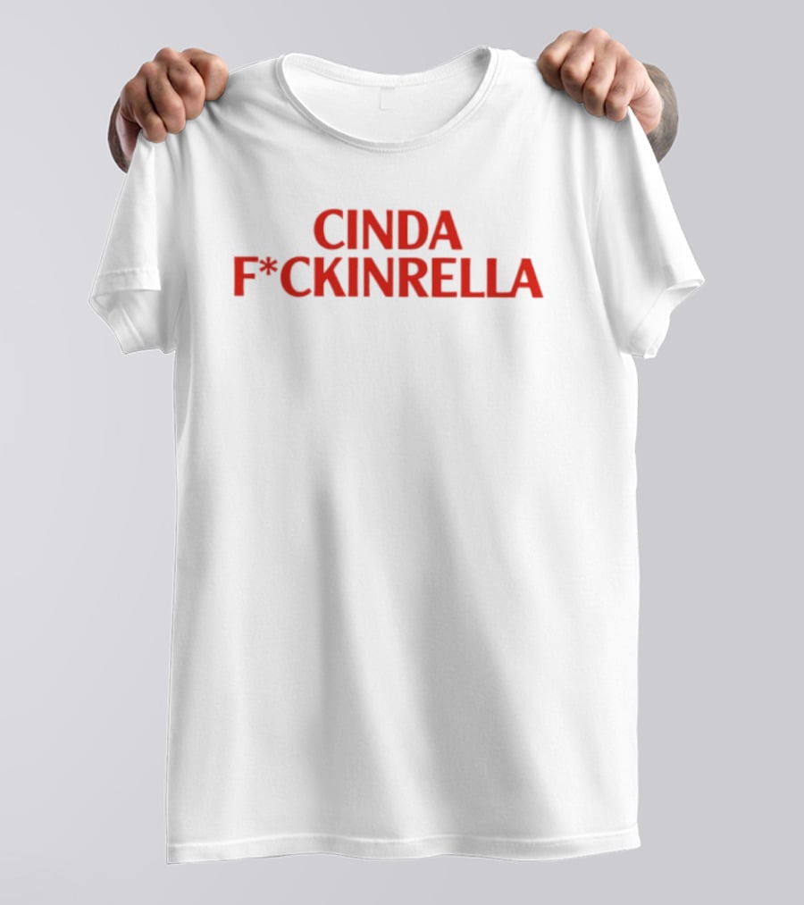 Cinda F*ckinrella Bold Red T-Shirt