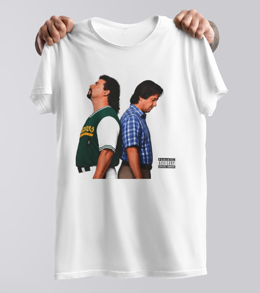 Kenny Powers Stevie Eastbound Bound And Down Parental Advisory Explicit Content T-Shirt