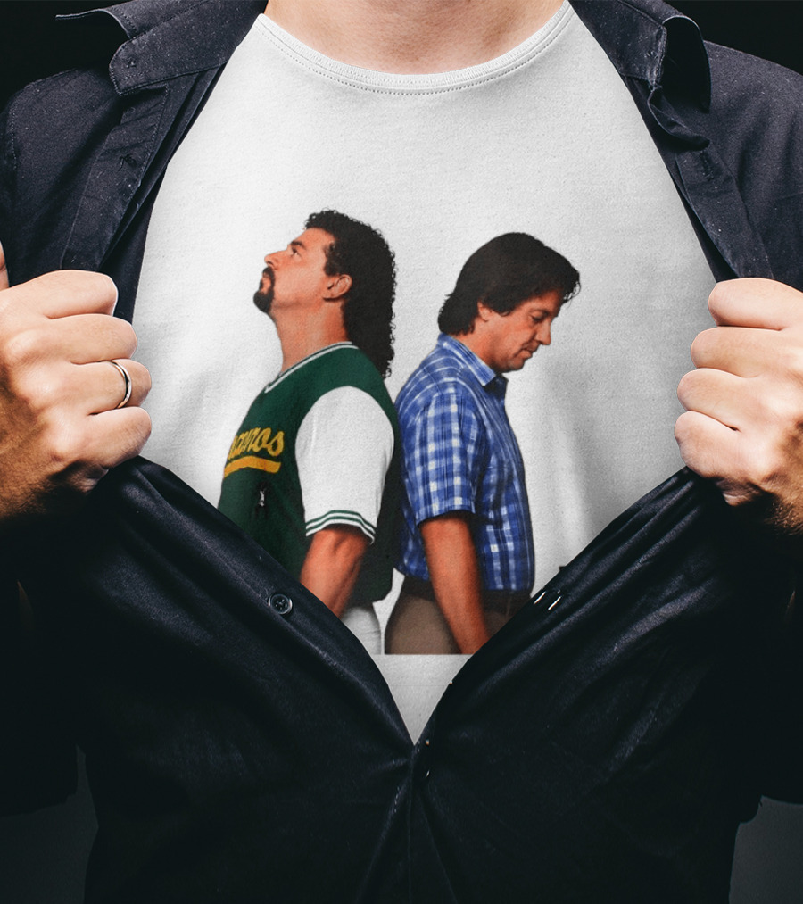 Kenny Powers Stevie Eastbound Bound And Down Parental Advisory Explicit Content T-Shirt