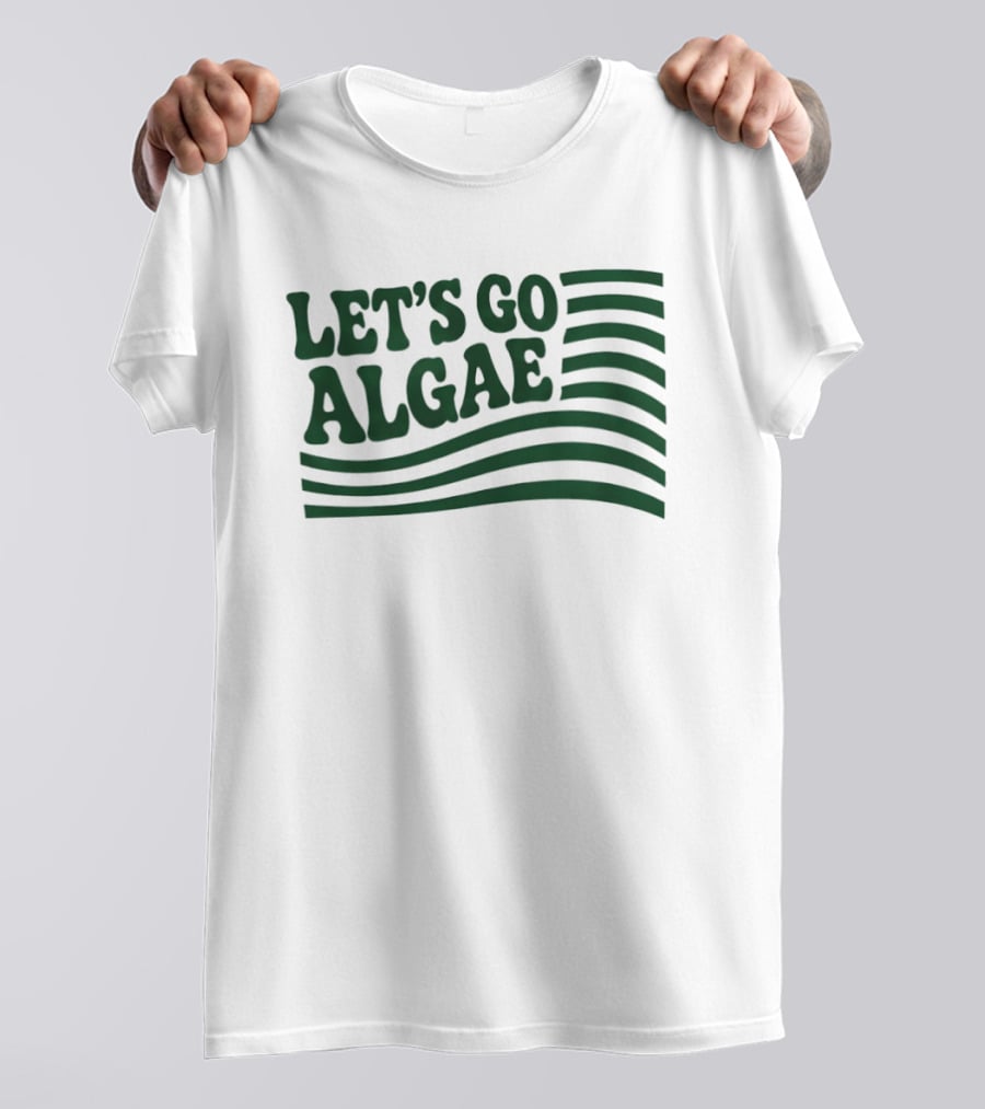 Let's Go Algae Reflecting Pool Green Again Team Algae T-Shirt