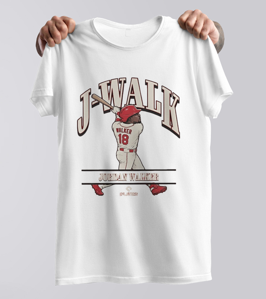St. Louis Cardinals J Walk Jordan Walker Baseball Player T-Shirt