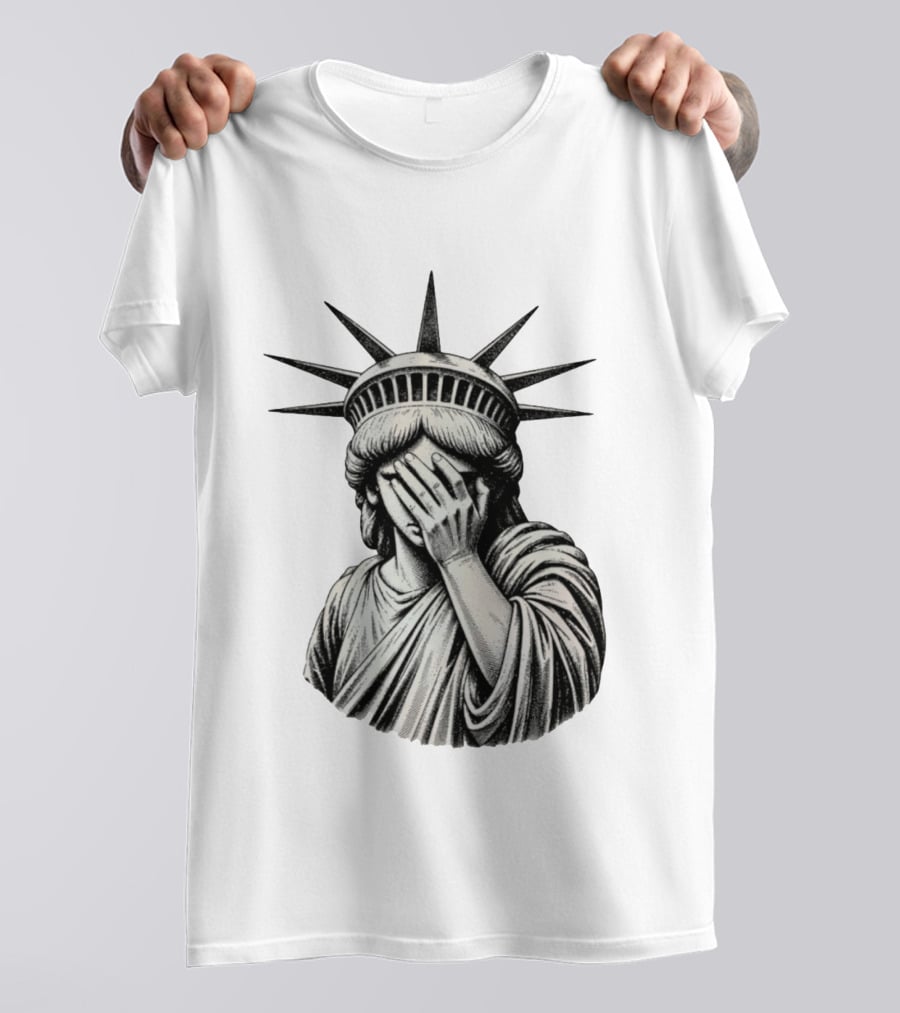 The State Of Things Statue Of Liberty Facepalm T-Shirt