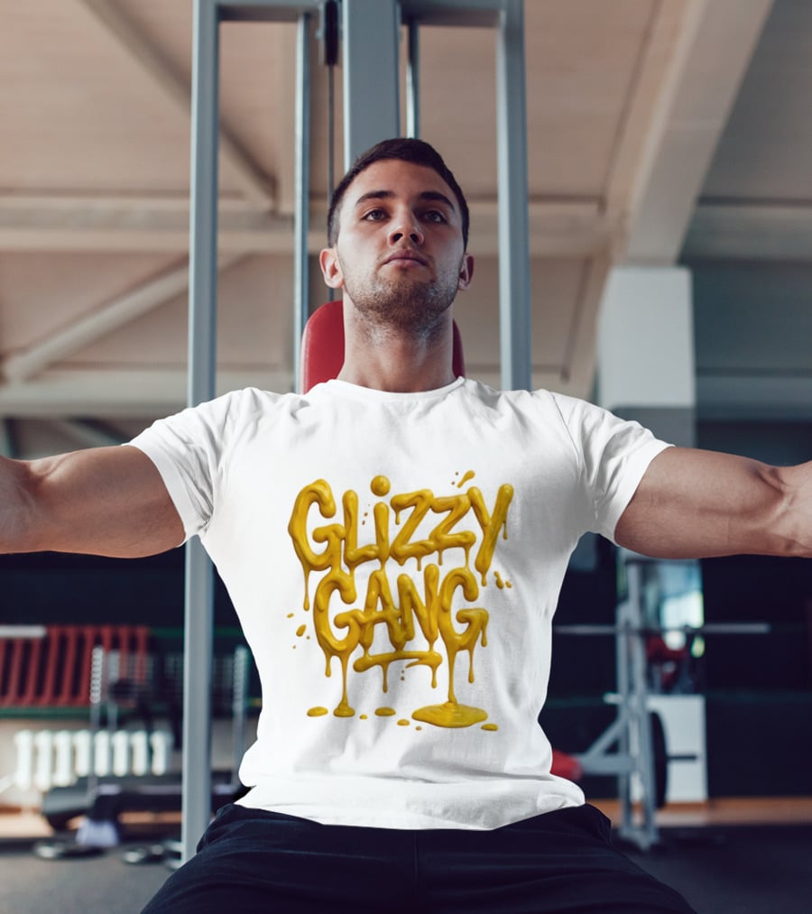 Glizzy Gang Mustard Drip T-Shirt