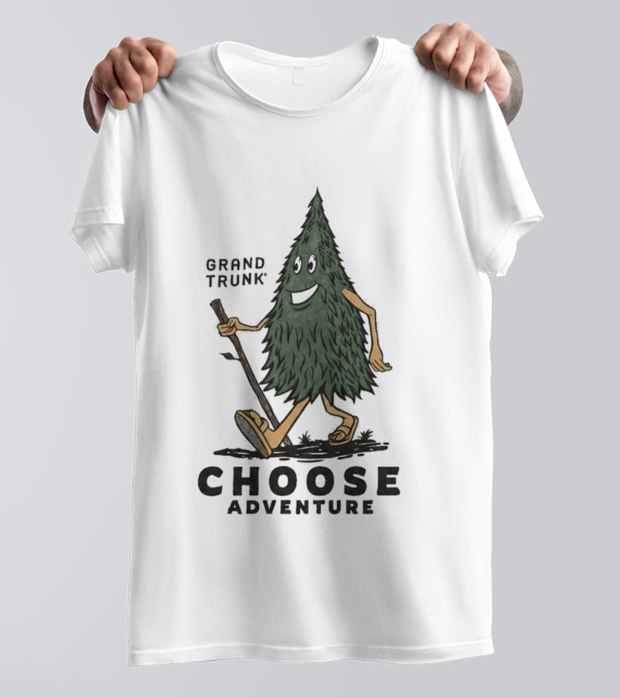 Grand Trunk Choose Adventure Walking Tree T-Shirt