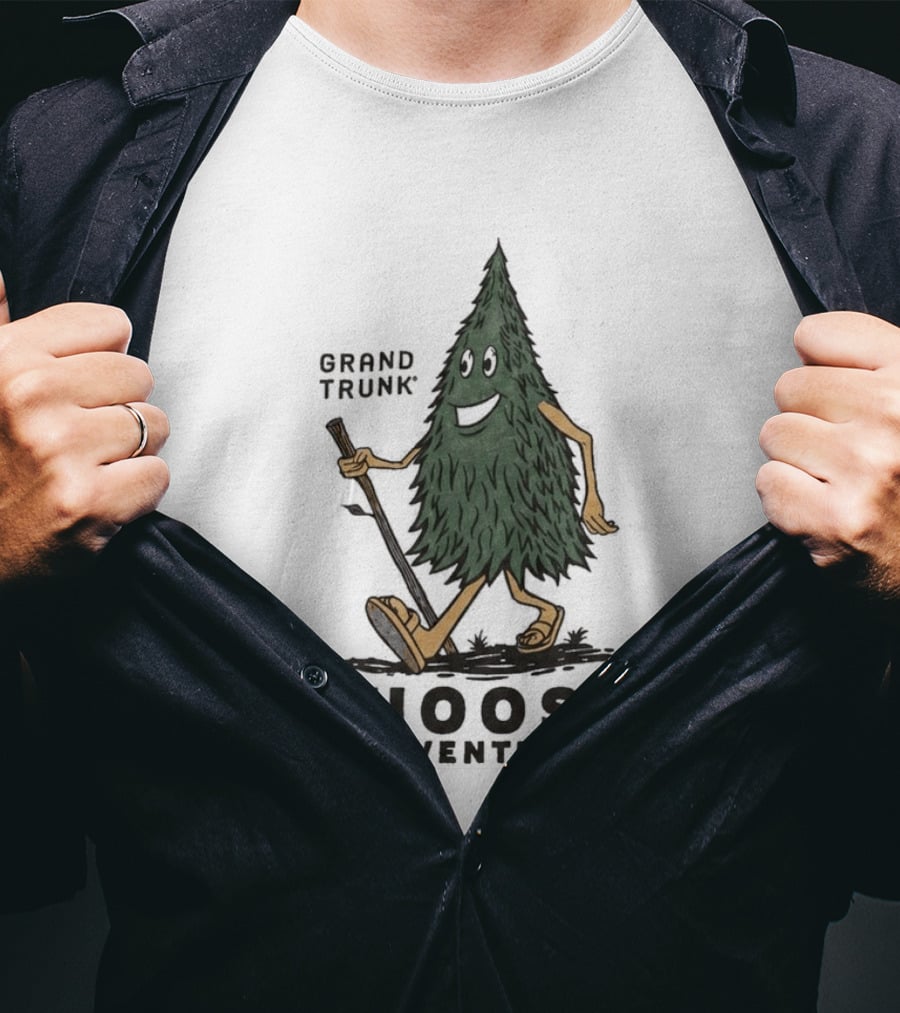Grand Trunk Choose Adventure Walking Tree T-Shirt