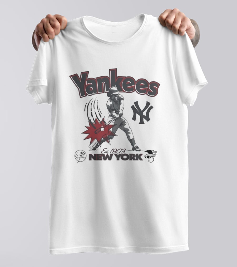 Yankees Est 1903 New York MLB Vintage Baseball Player T-Shirt
