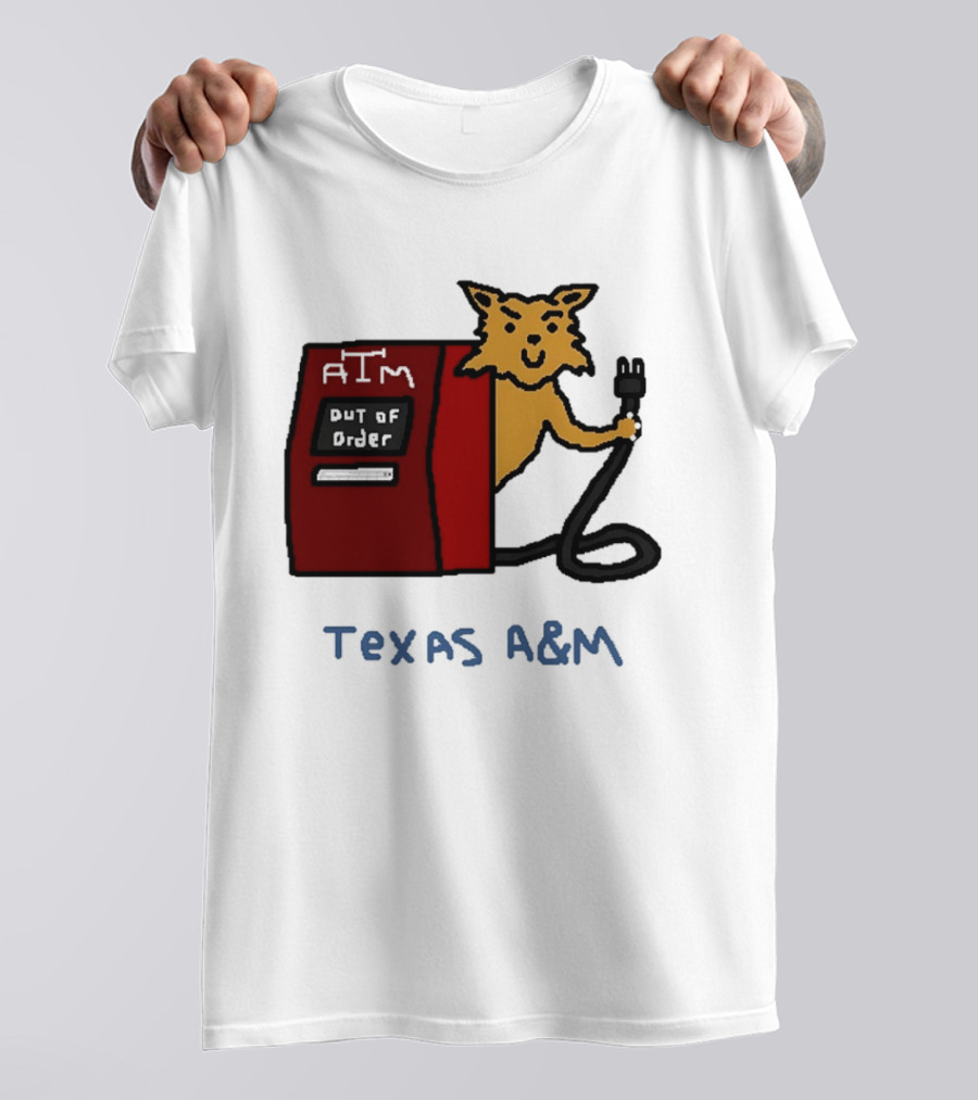 Kentucky Wildcats Vs Texas A&M Basketball SEC 2026 ATM Out Of Order T-Shirt