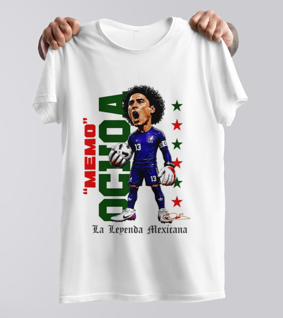 Memo Ochoa La Leyenda Mexicana Mexico National Team T-Shirt