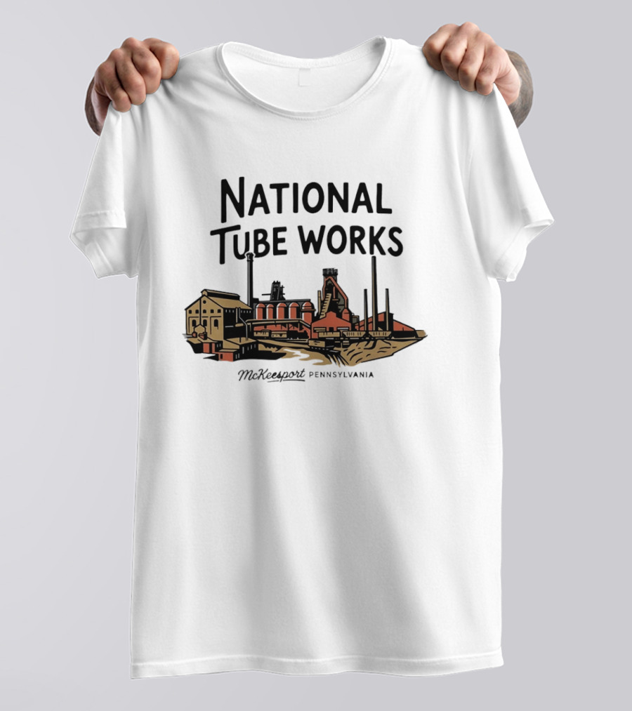 National Tube Works McKeesport Pennsylvania Industrial Heritage T-Shirt