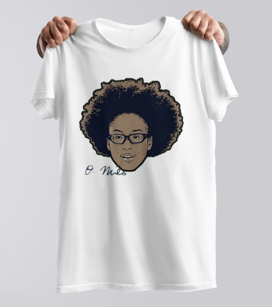 Olivia Miles Swag Afro Head WNBA Minnesota Lynx T-Shirt