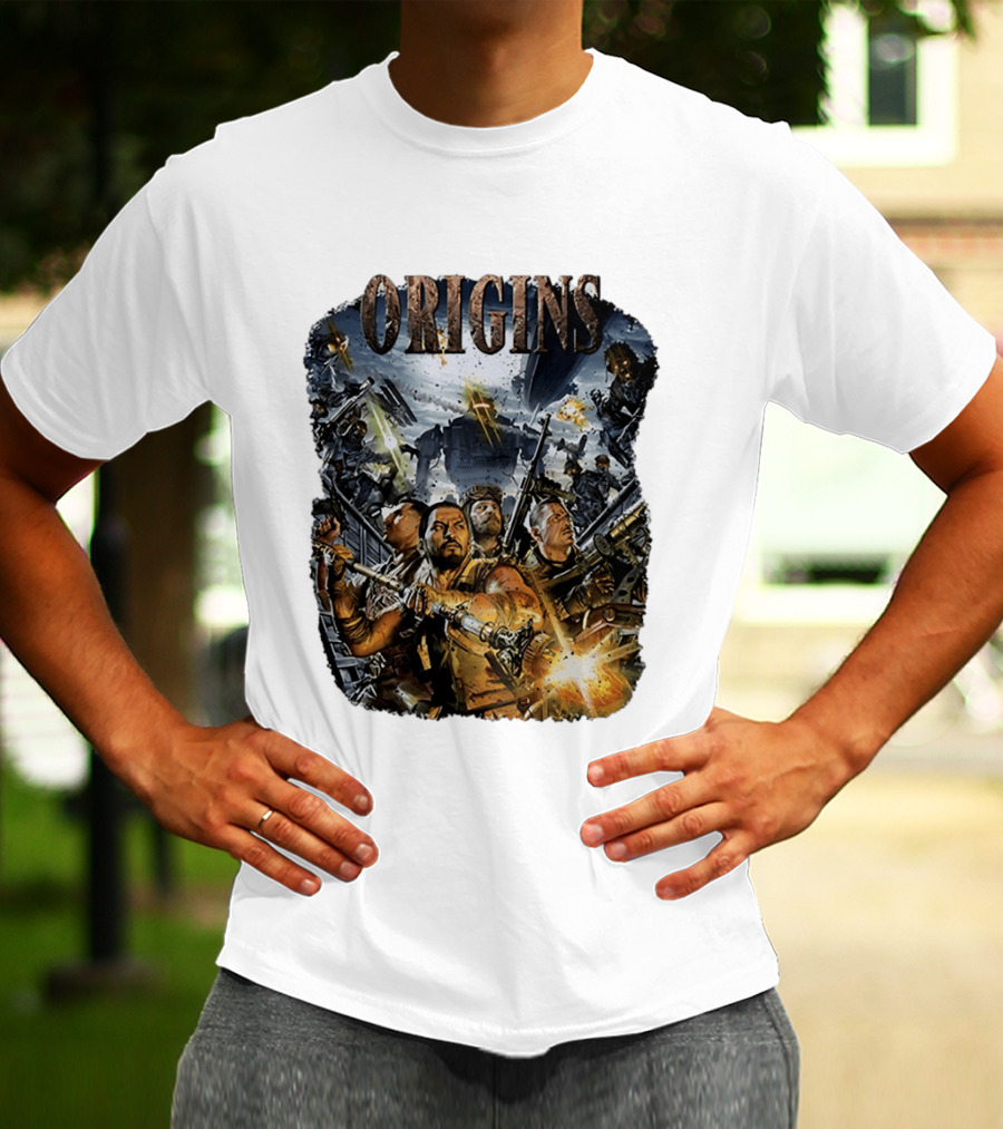 Origins Call Of Duty Zombies Tank Dempsey Nikolai Belinski Takeo Masaki Edward Battle Scene T-Shirt