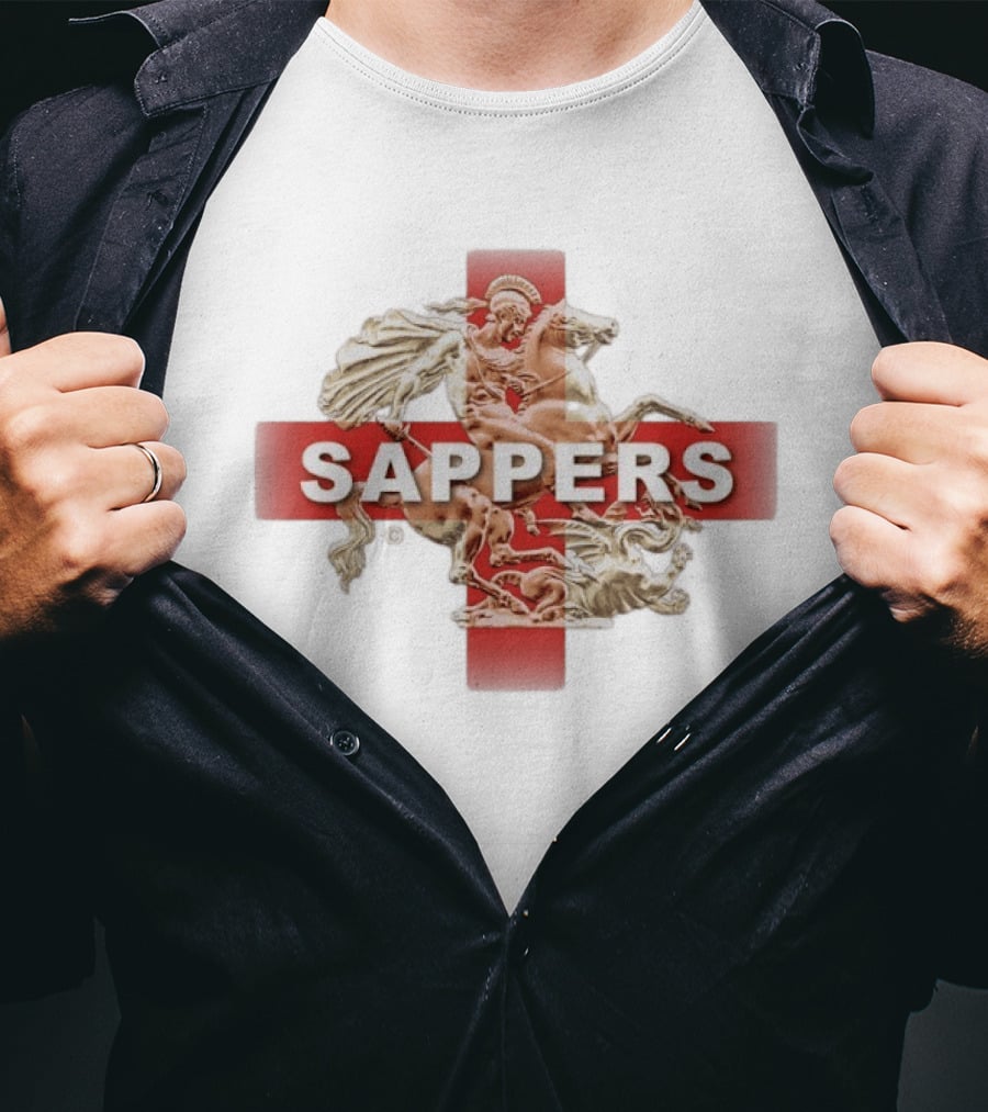 Sappers St George Dragon British Army T-Shirt