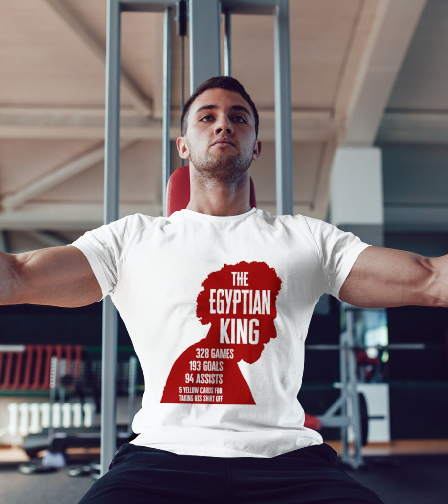 The Egyptian King Mohamed Salah 328 Games 159 Goals 94 Assists Liverpool FC Stats T-Shirt