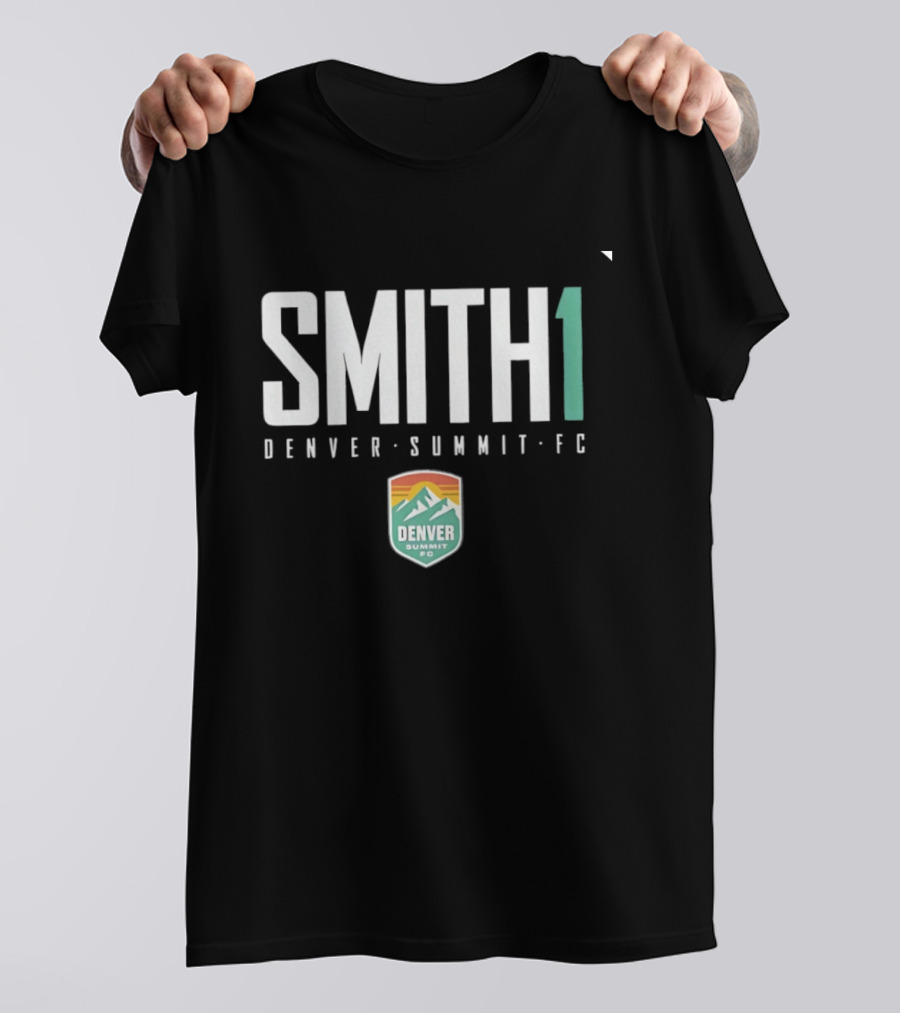 Denver Summit FC Smith 1 Elite Name And Number T-Shirt