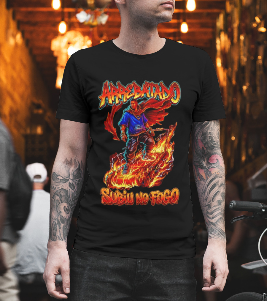 Arrebatado Subiu No Fogo 2 Reis Biblical T-Shirt