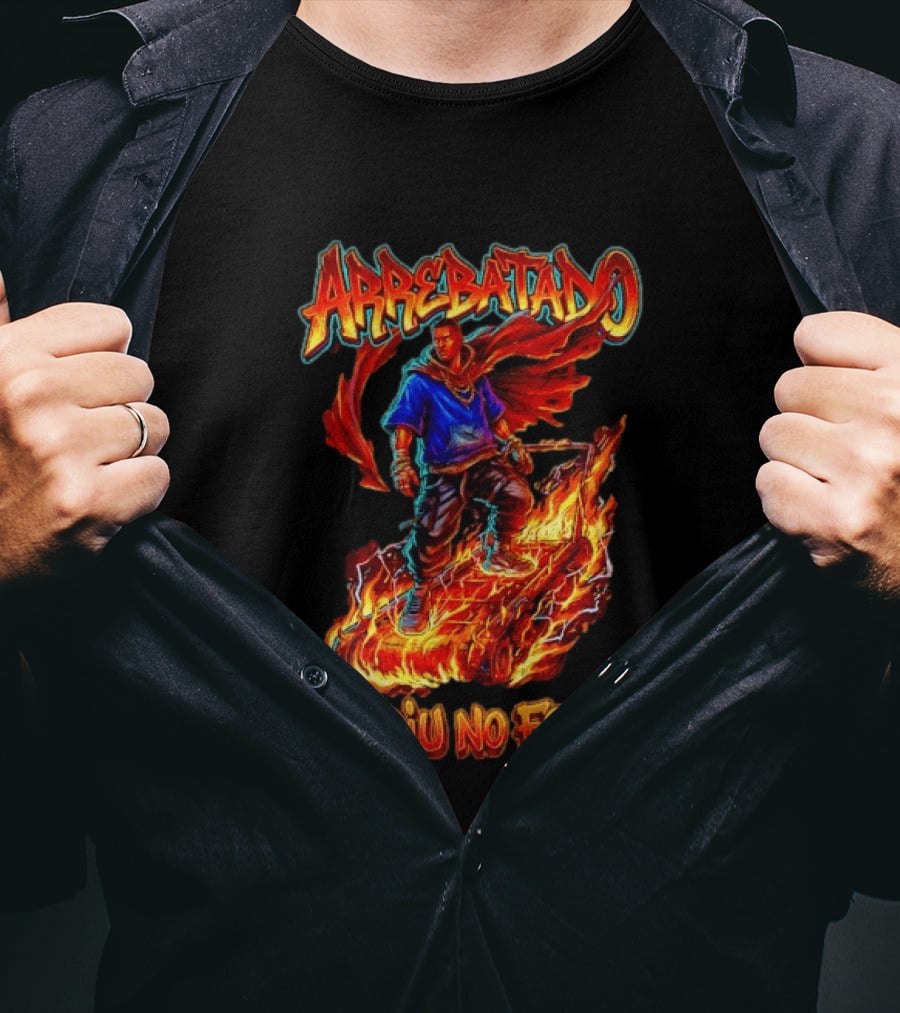 Arrebatado Subiu No Fogo 2 Reis Biblical T-Shirt