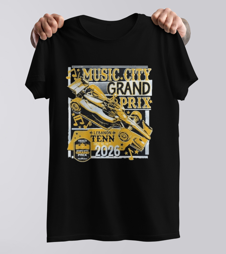 Borchetta Bourbon Music City Grand Prix Onlybulls Lebanon Tenn July 17 19 2026 T-Shirt