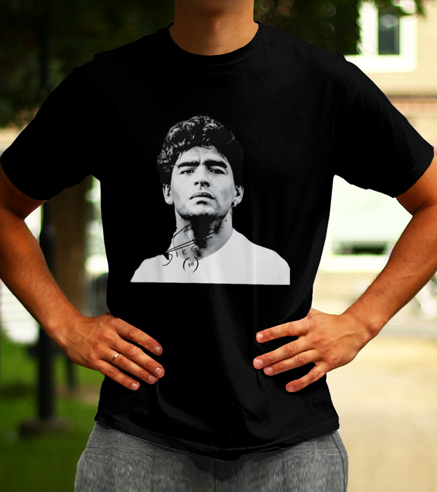 Diego Maradona Argentina Diego 10 Legend T-Shirt