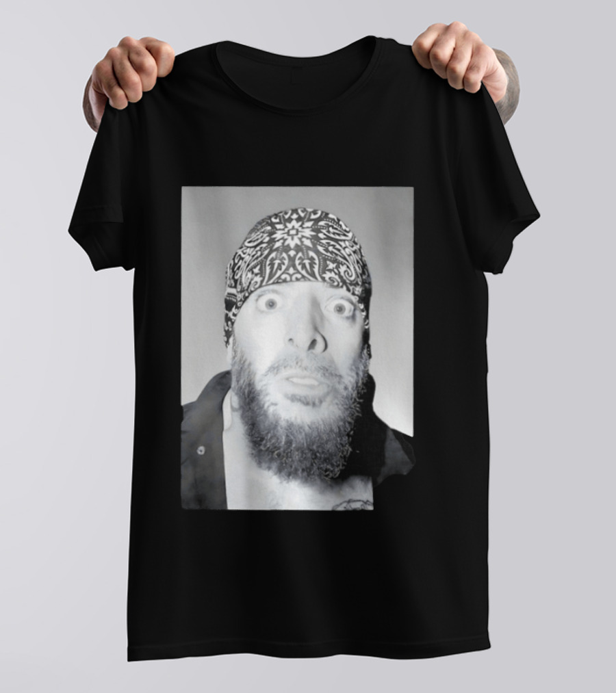 Mark Briscoe Yearbook Photo Bandana T-Shirt