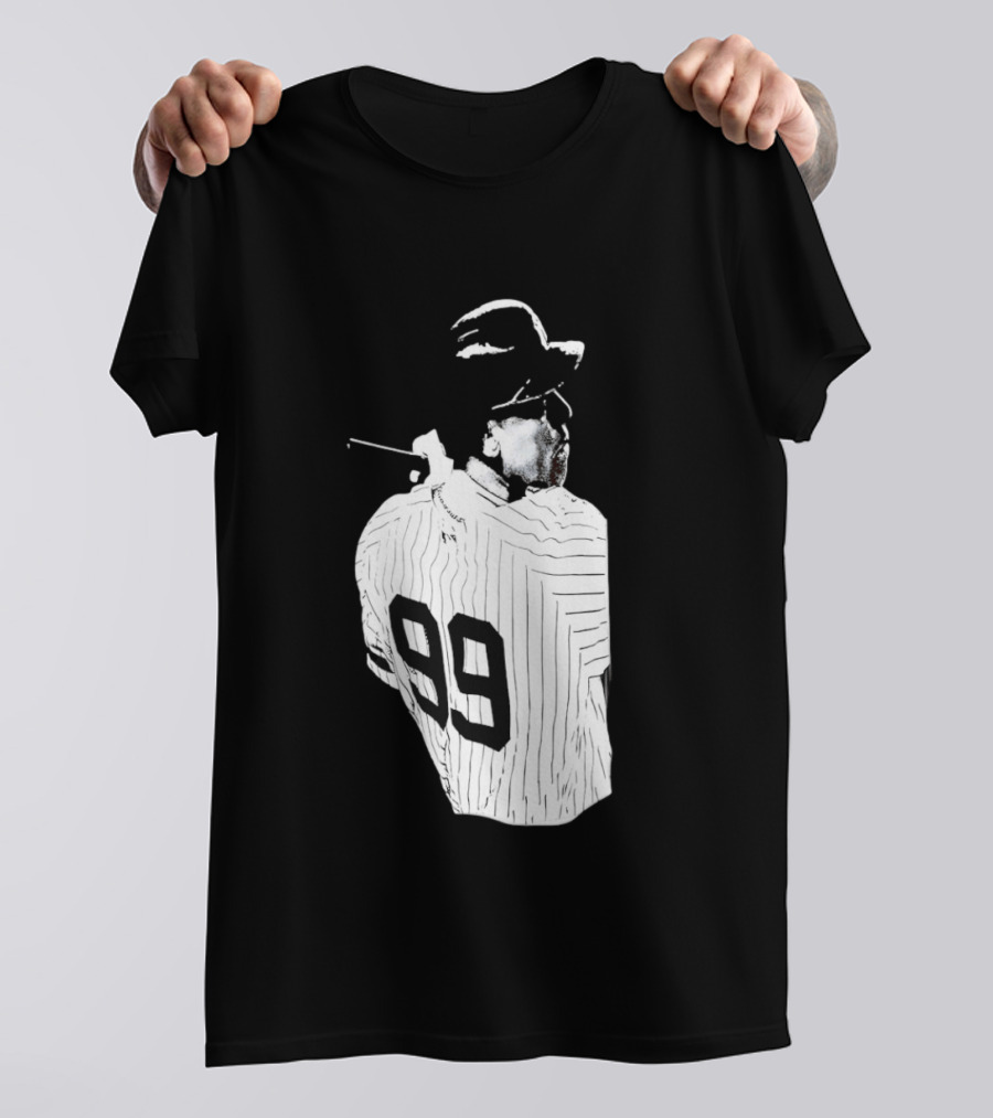 New York Yankees Aaron Judge 99 Pinstripes T-Shirt