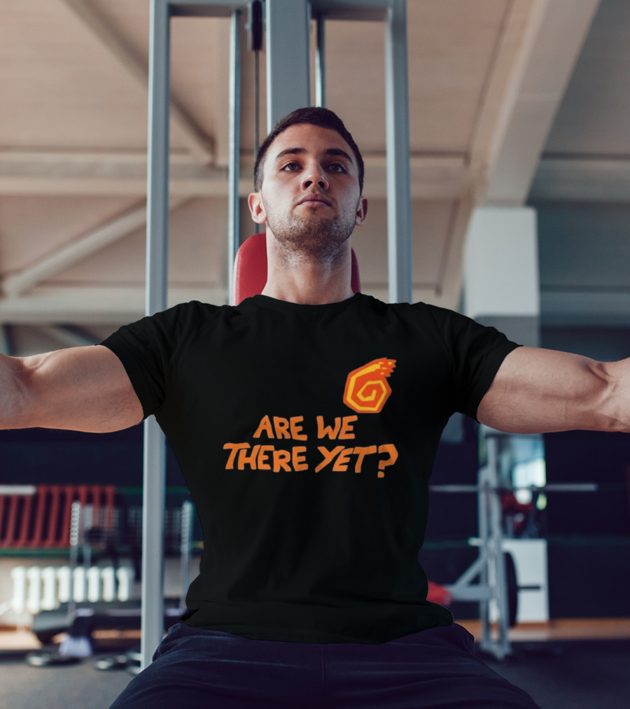 James Marriott Are We There Yet Orange Spiral T-Shirt