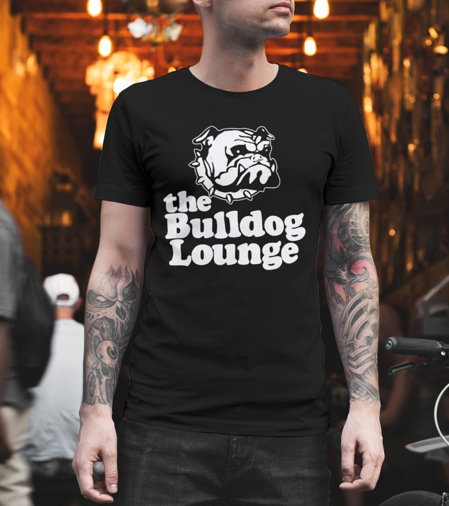 The Bulldog Lounge Classic Bulldog Head T-Shirt