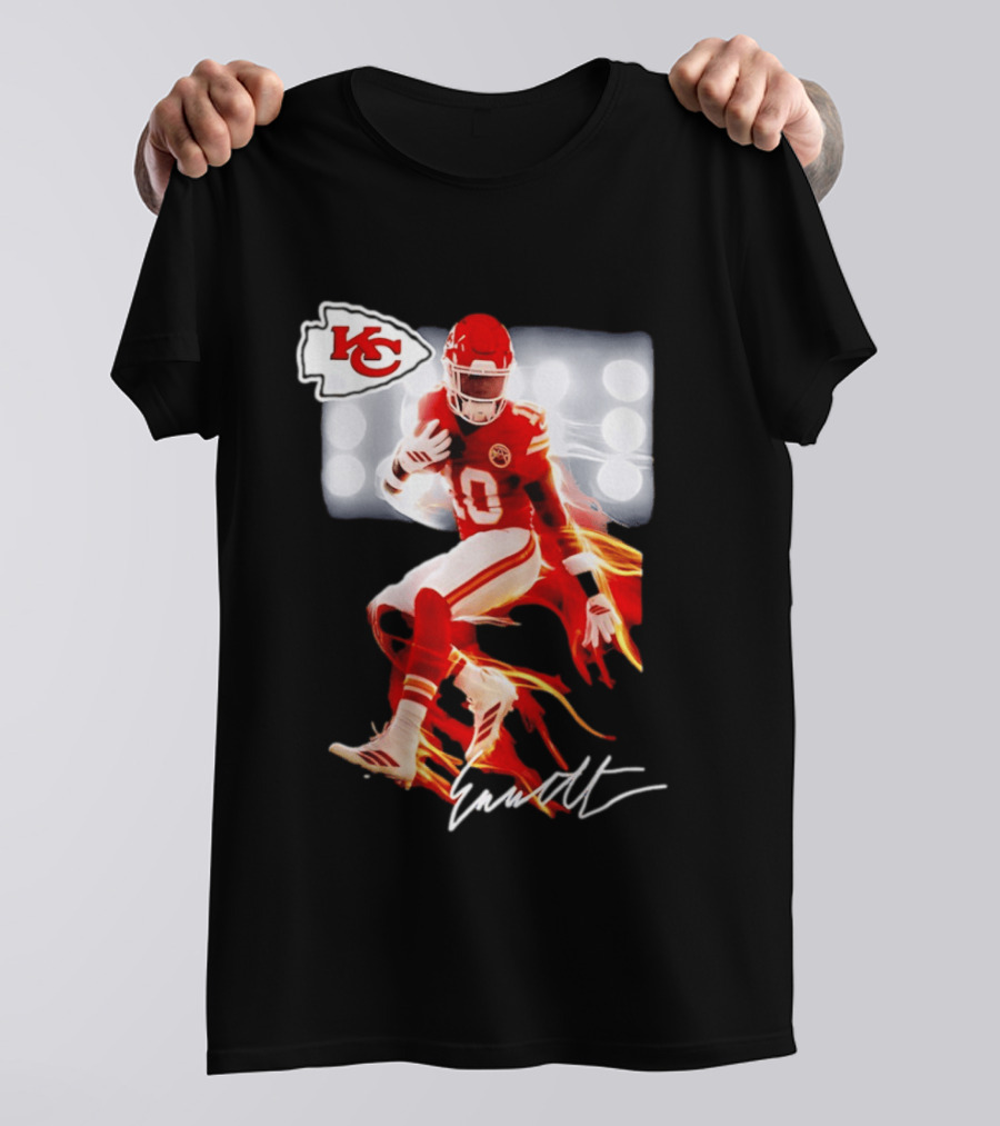 Kansas City Chiefs Emmett Johnson Rookie Legacy KC Football T-Shirt