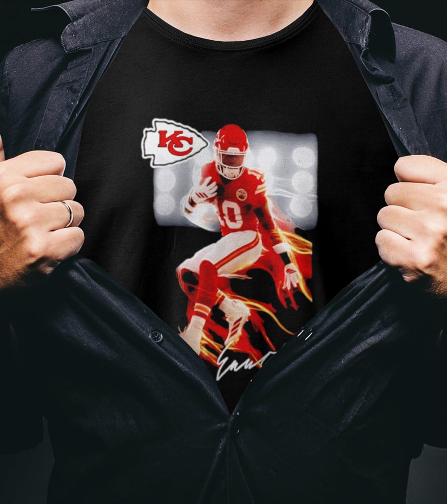 Kansas City Chiefs Emmett Johnson Rookie Legacy KC Football T-Shirt