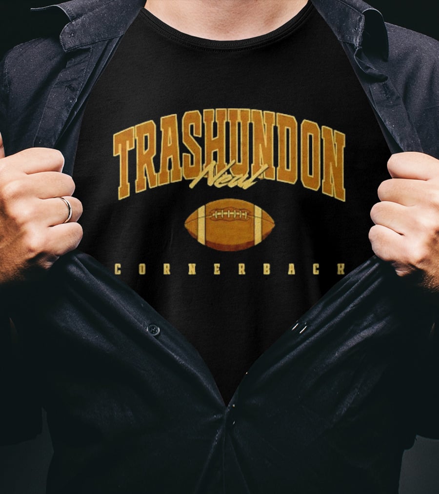 Trashundon Neal Cornerback Football Sports T-Shirt
