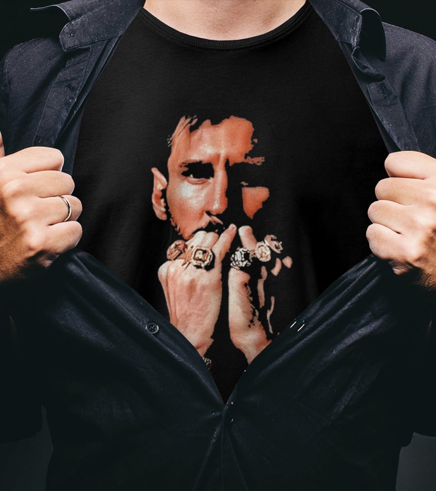Lionel Messi Inter Miami CF Rings T-Shirt