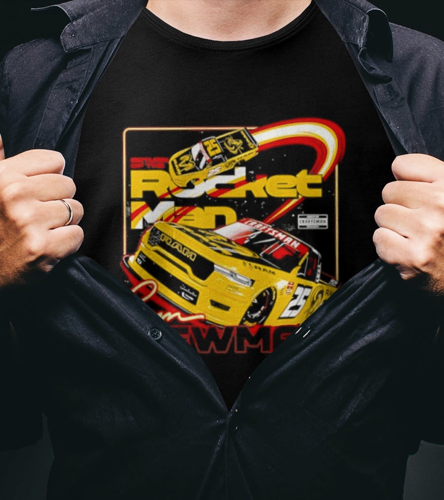 Ryan Newman Rocket Man 25 Kaulig Racing Ram NASCAR T-Shirt