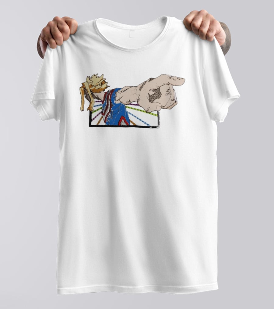 All Might Punch Pose My Hero Academia Anime Fan T-Shirt