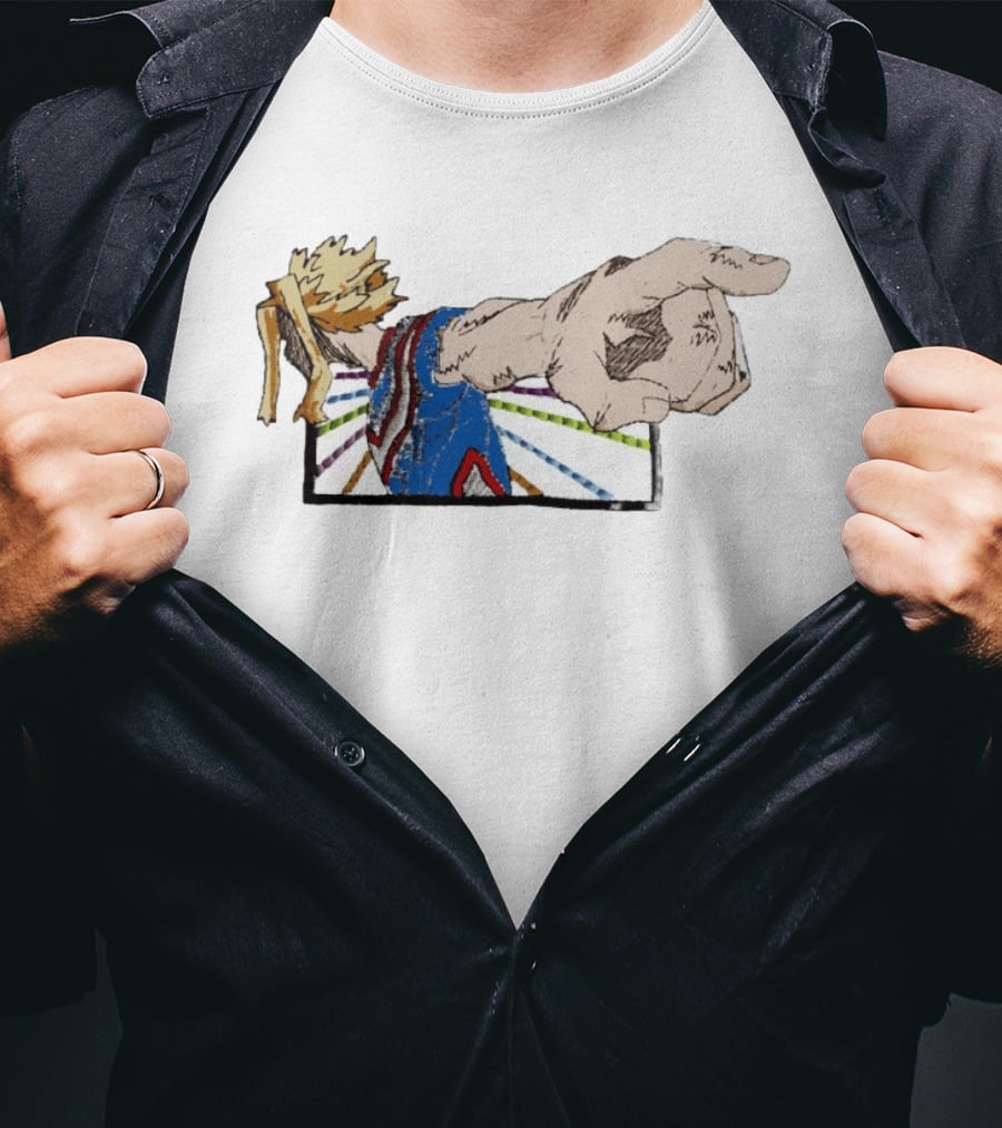 All Might Punch Pose My Hero Academia Anime Fan T-Shirt