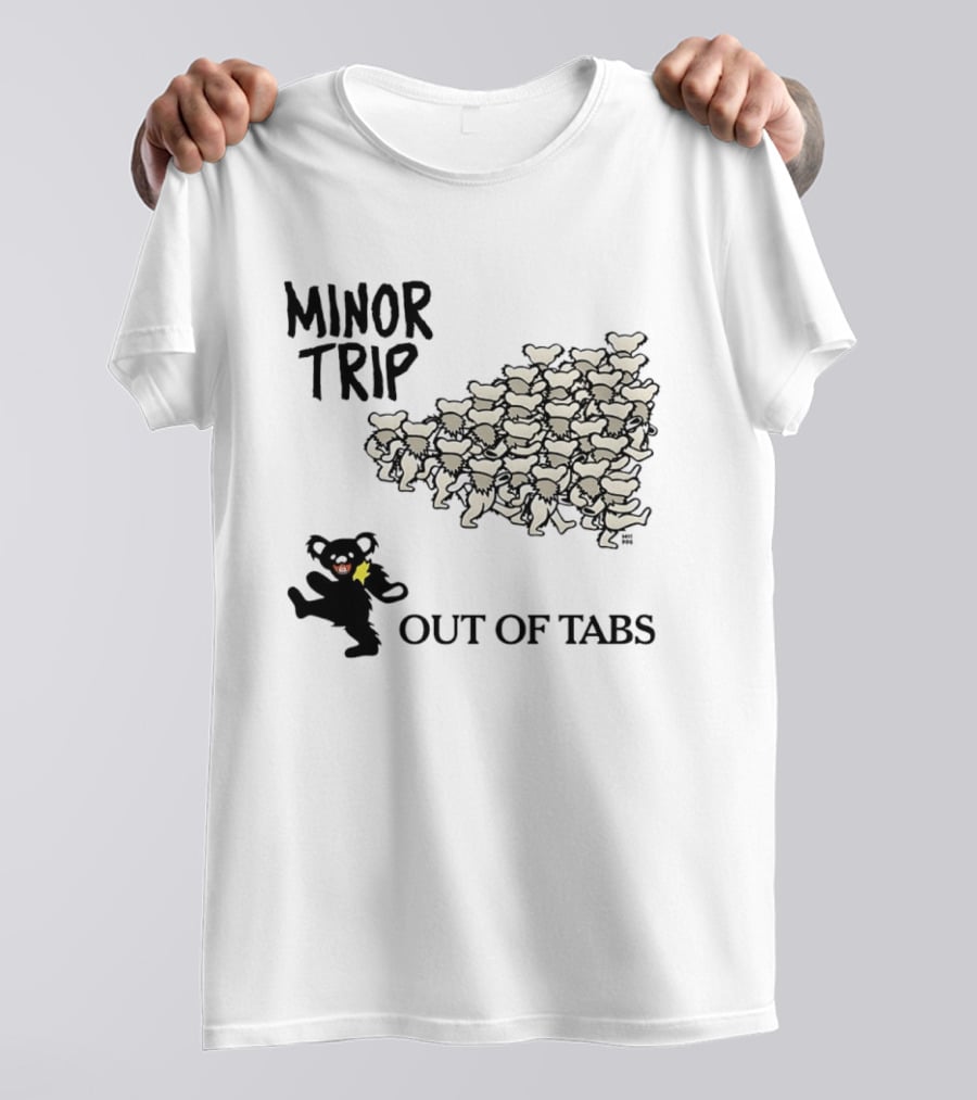 Grateful Dead Dancing Bears Minor Trip Out Of Tabs T-Shirt