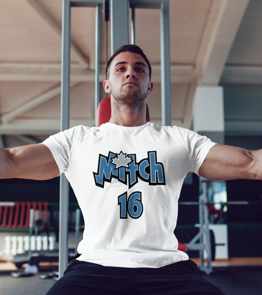 Mitch 16 Toronto Maple Leafs NHL Hockey Star T-Shirt