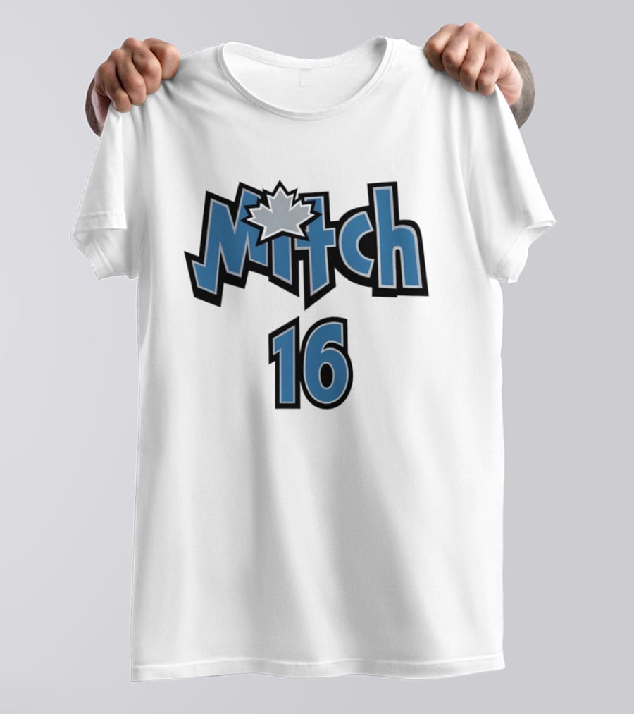 Mitch 16 Toronto Maple Leafs NHL Hockey Star T-Shirt